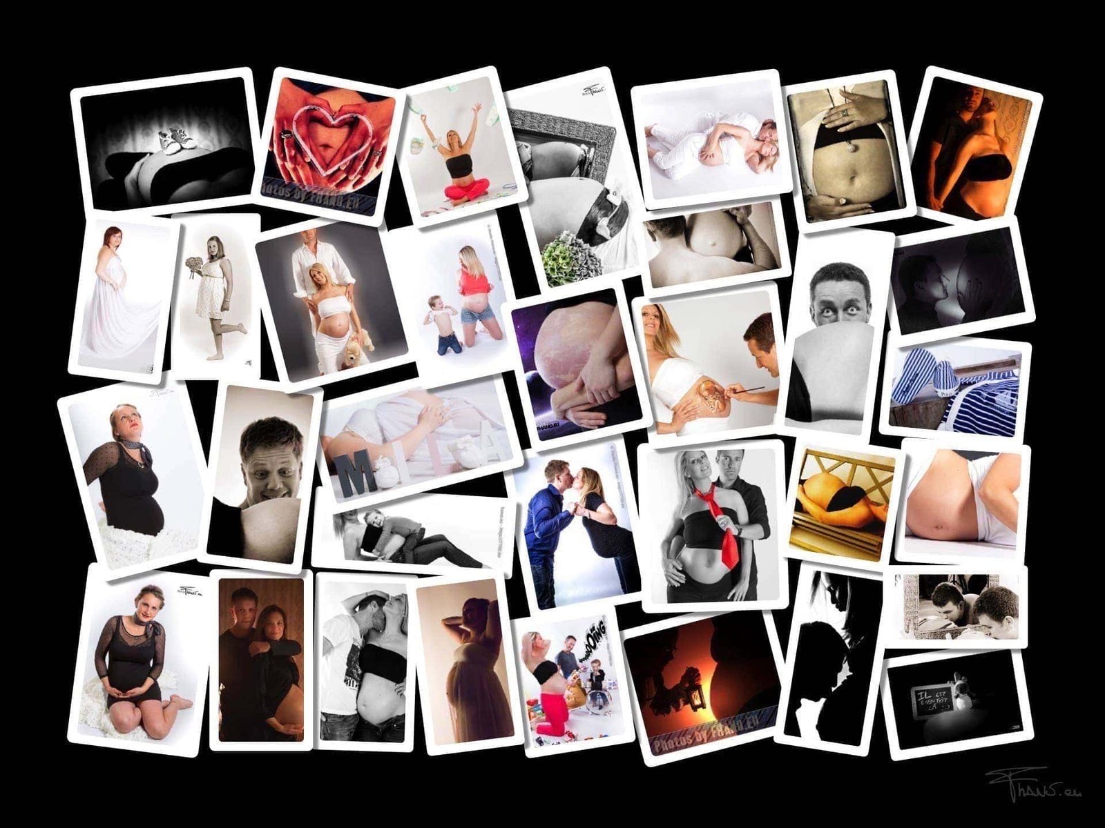 shooting de grossesse au studio 7700.be