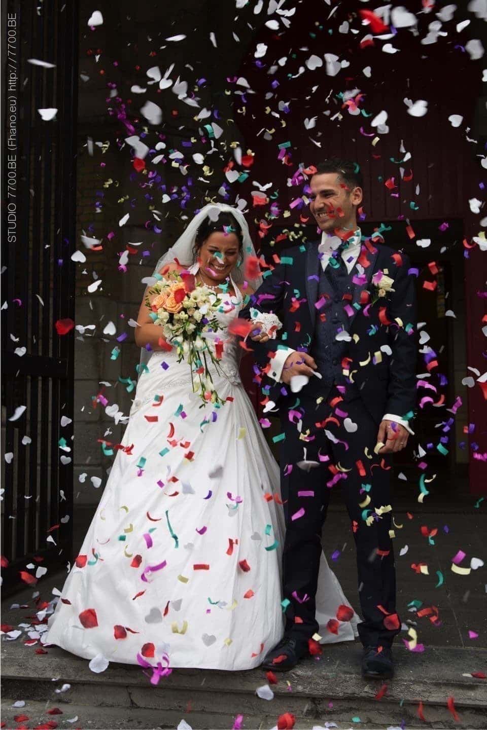 Superbe mariage d'un couple italien réalisé par le STUDIO 7700.BE le 24 juin 2017
