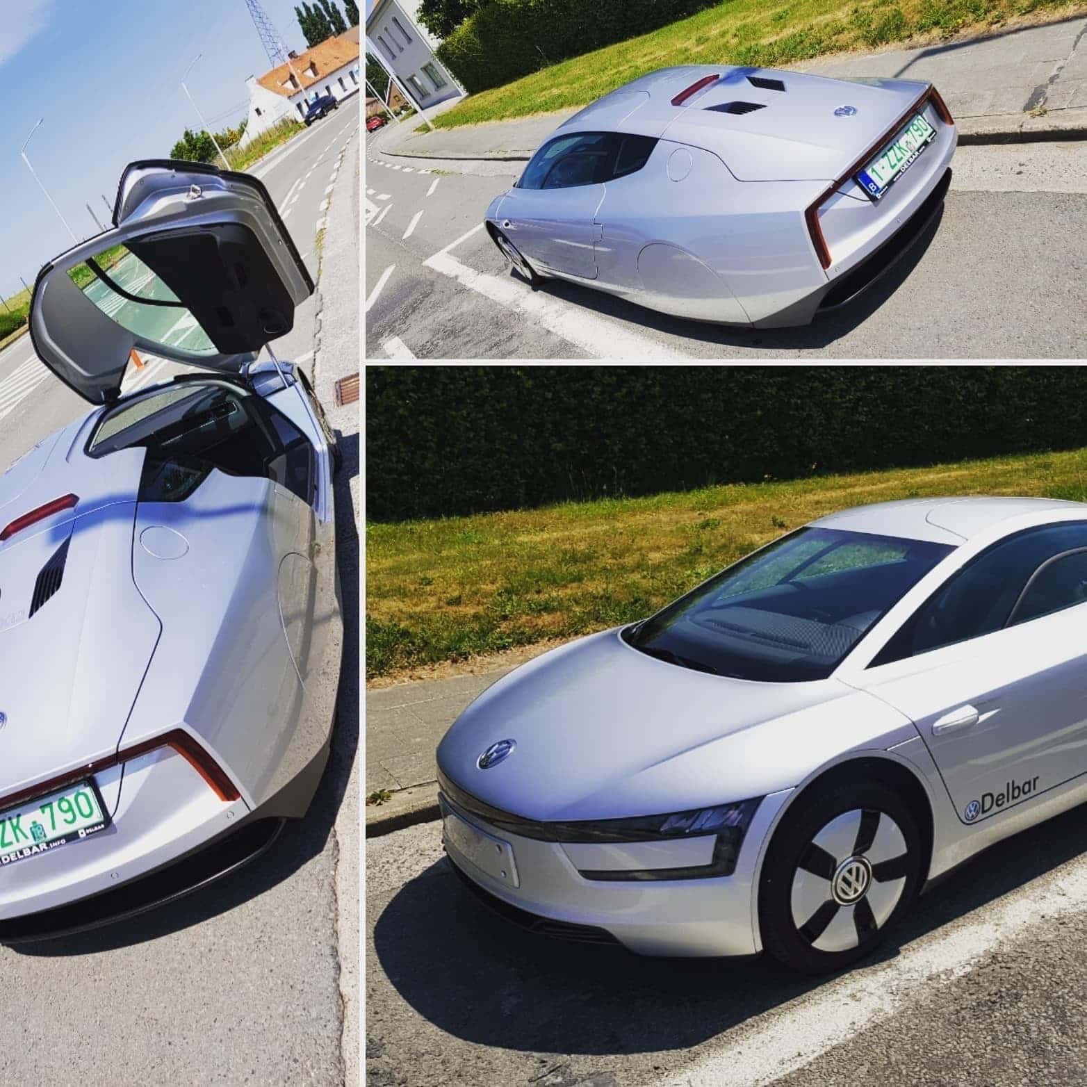 Volkswagen et son vehicule hybride rechargeable xl1