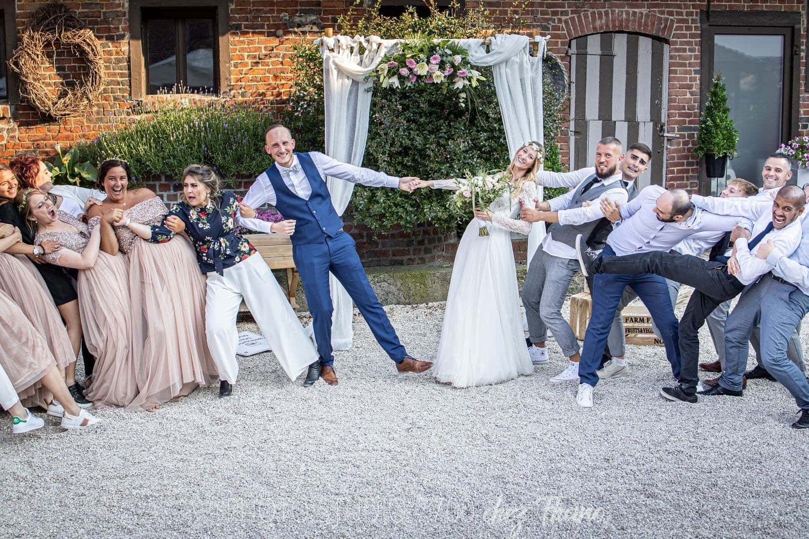 Photo extraite du reportage de mariage de Margaux Et Arnaud prise par le studio 7700 be