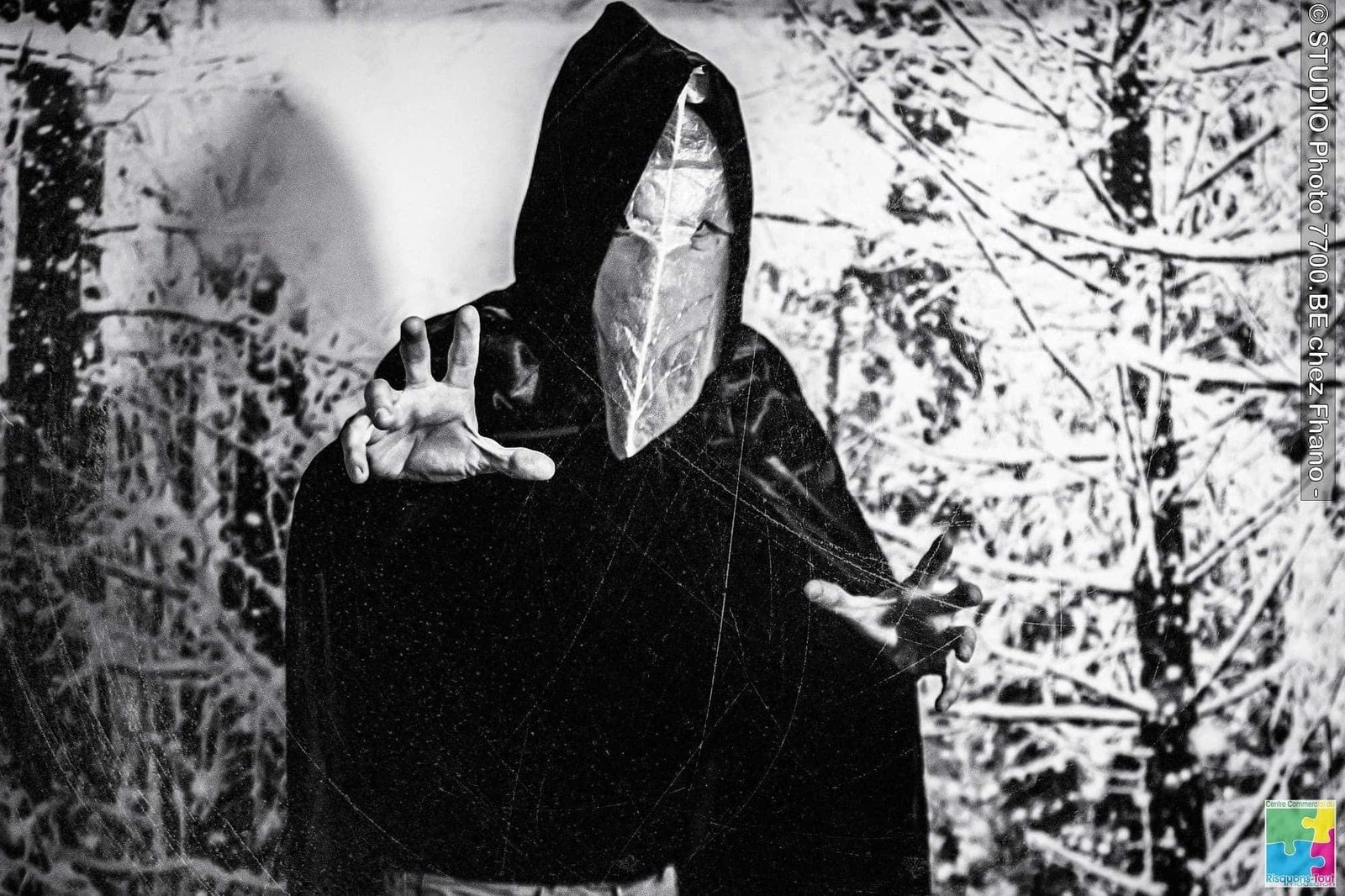 Séance photo du Studio 7700.BE pour Halloween 2019 en partenariat avec le cortège CCRT