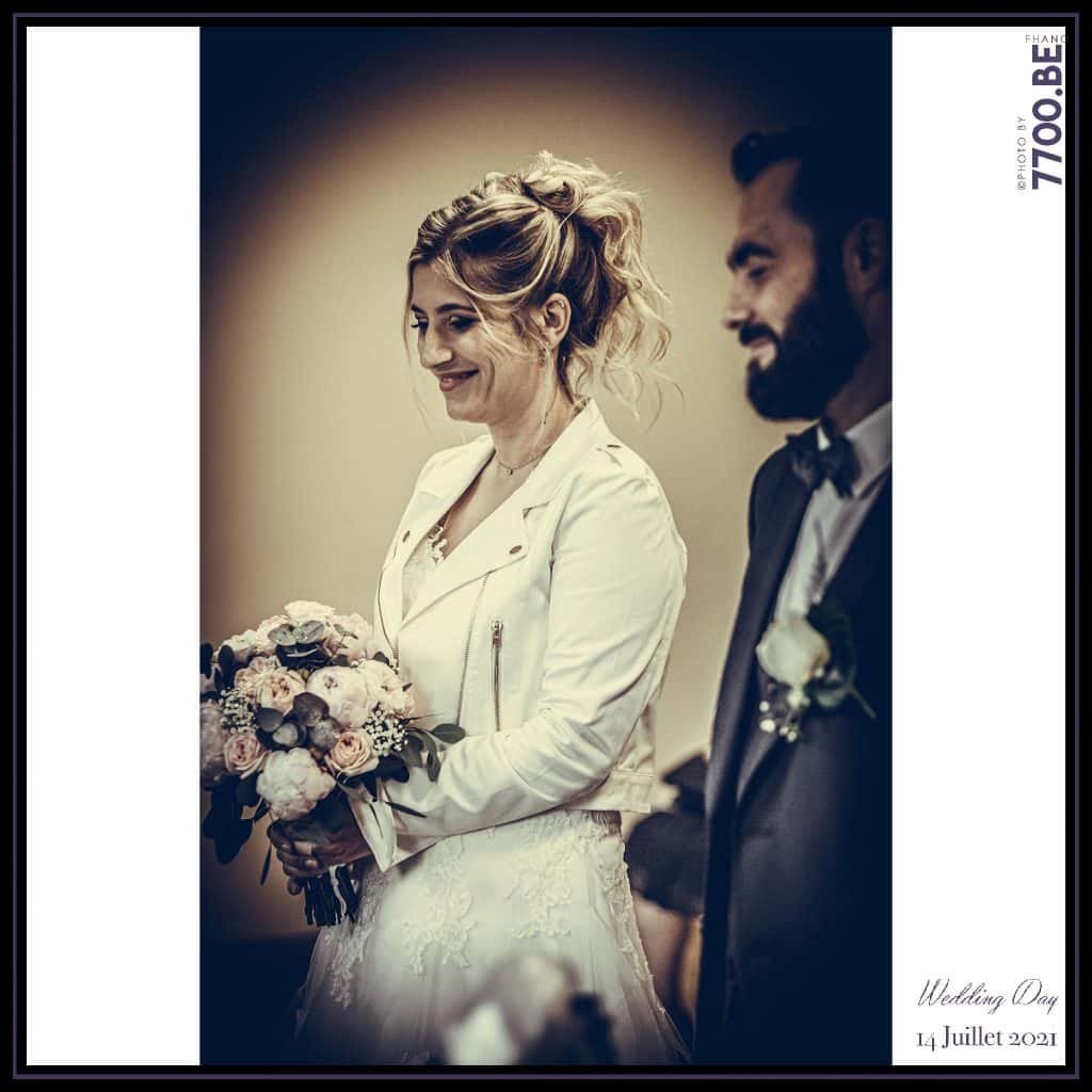 Cérémonie à la mairie - Quelques photos © faites par le studio 7700BE et votre photographe Fhano lors du mariage de GERALDINE ET SEBASTIEN