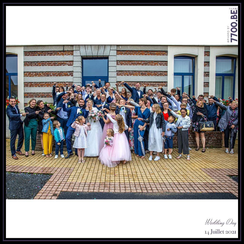 Cérémonie à la mairie - Quelques photos © faites par le studio 7700BE et votre photographe Fhano lors du mariage de GERALDINE ET SEBASTIEN